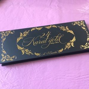 24 Karat Gold palette from A.S. Cosmetics